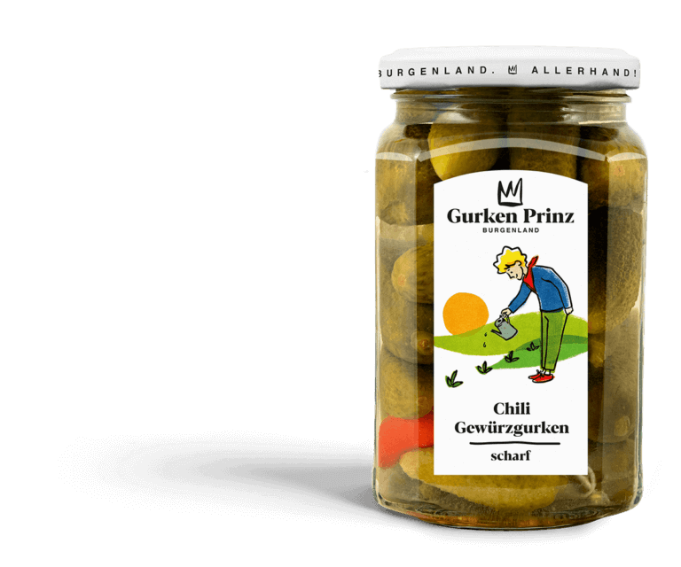 Chilli Pickled Gherkins Gurkenprinz